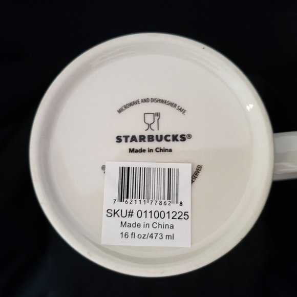 United Arab Emirates Starbucks Mug Icon Series 16oz Ceramic (New) with sticker - Picture 6 of 6